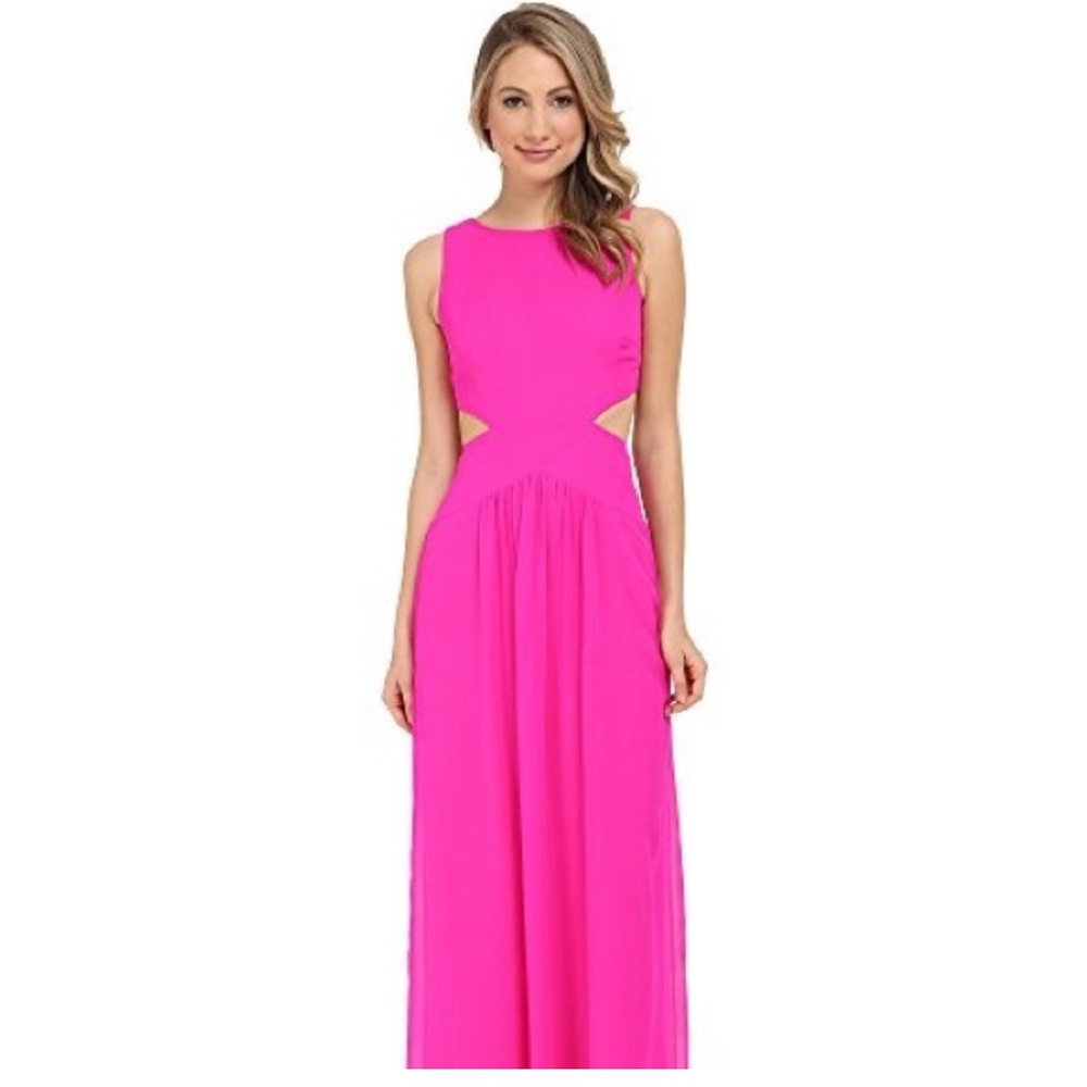 Nicole Miller Elegant Pink Formal Dress. Size 6.